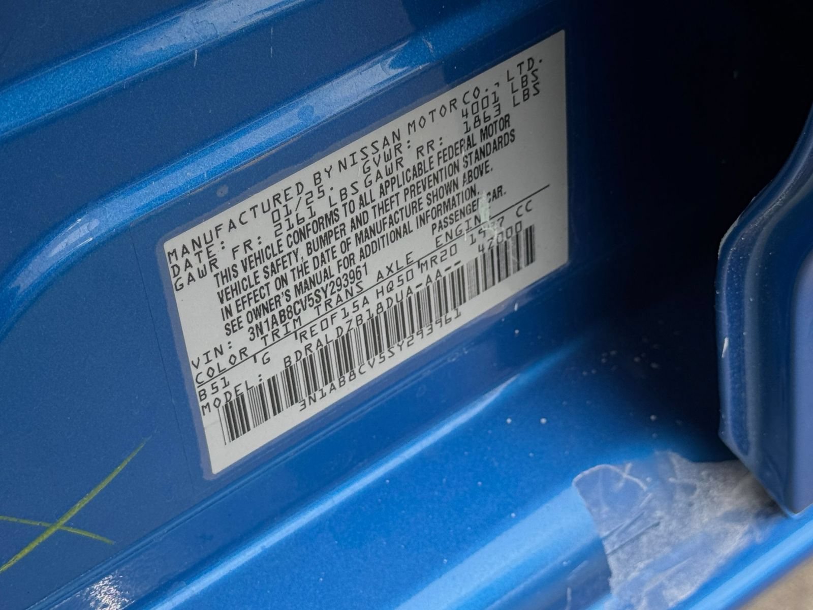 Used 2025 Nissan Sentra SV FWD image 27