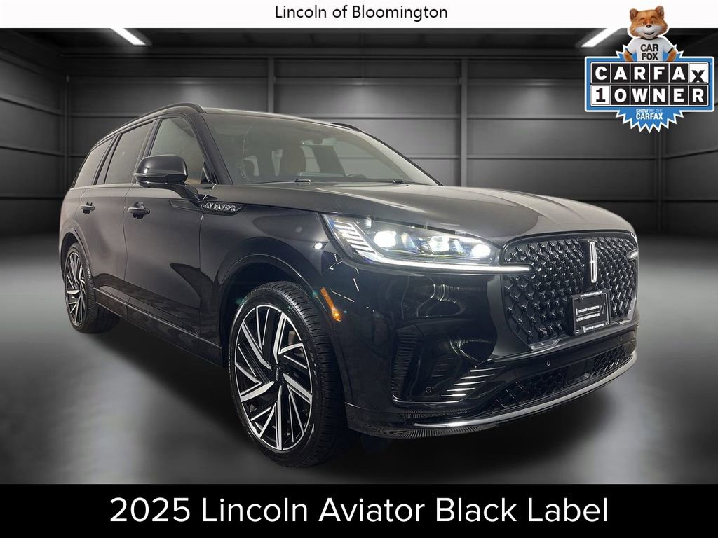 Certified 2025 Lincoln Aviator Black Label w/ Jet Appearance Package