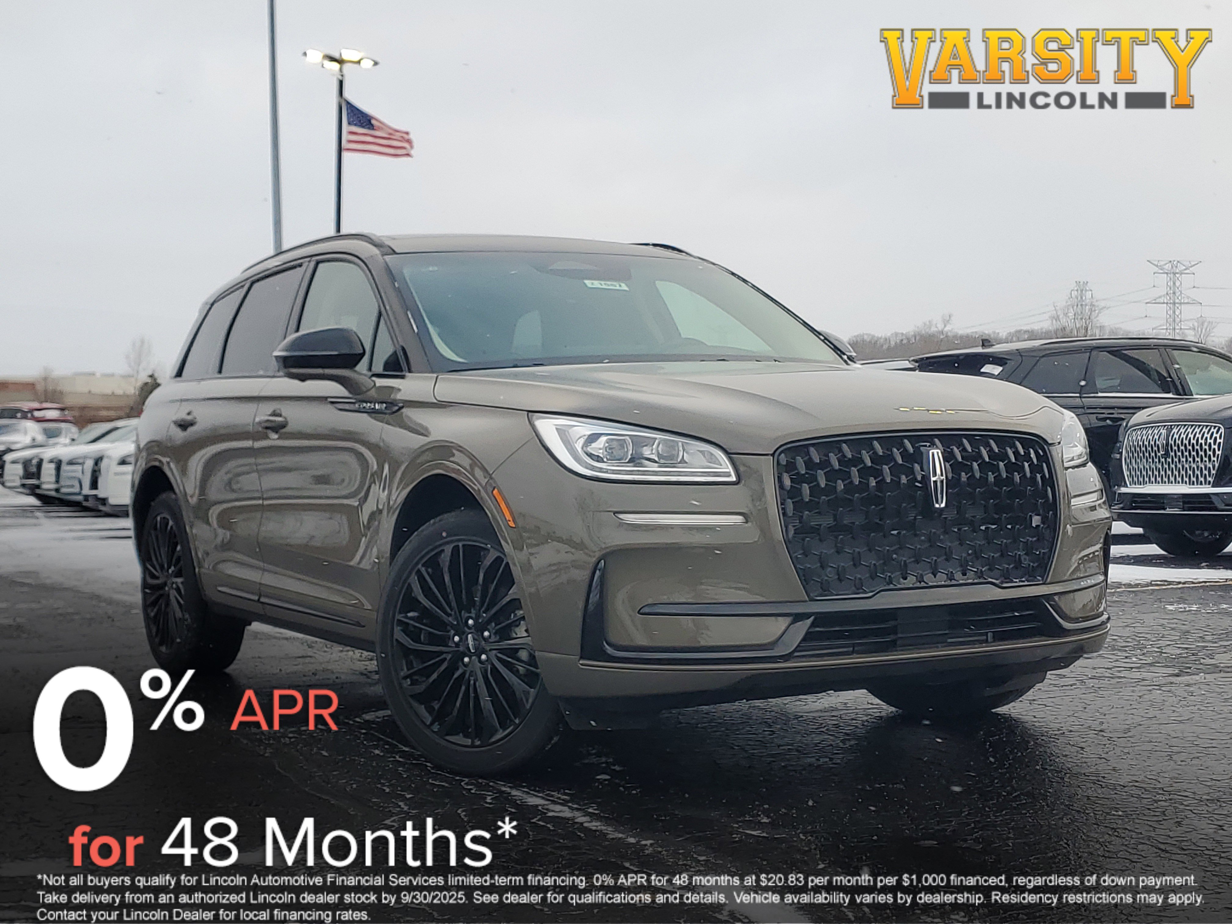 New 2025 Lincoln Corsair Reserve w/ Jet Appearance Package