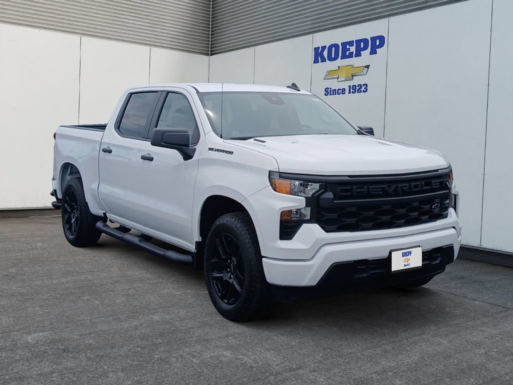 New 2026 Chevrolet Silverado 1500 Custom w/ Turbomax Blackout Package RWD image 7