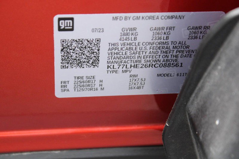 Certified 2024 Chevrolet Trax LT w/ Driver Confidence Package image 18