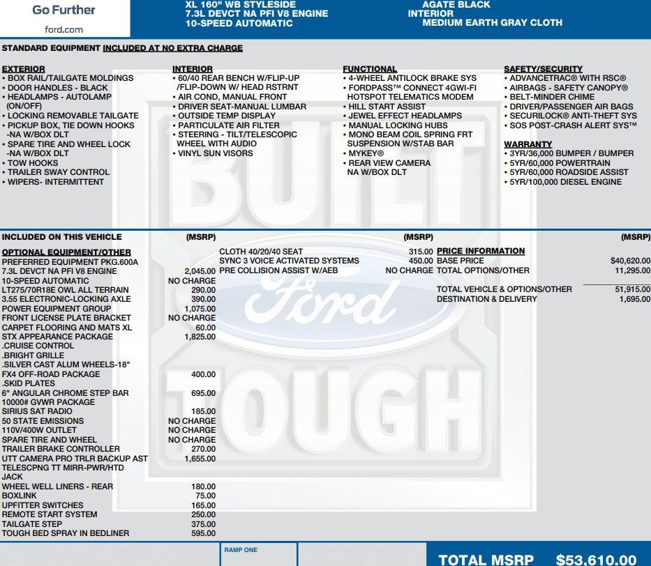 Used 2021 Ford F250 XL w/ STX Appearance Package image 2