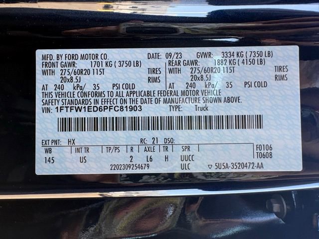 Used 2023 Ford F150 XLT w/ Equipment Group 302A High image 30