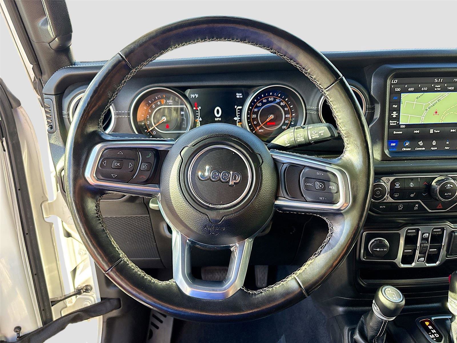 Used 2022 Jeep Wrangler Unlimited Sahara w/ LED Lighting Group AWD/4WD image 12