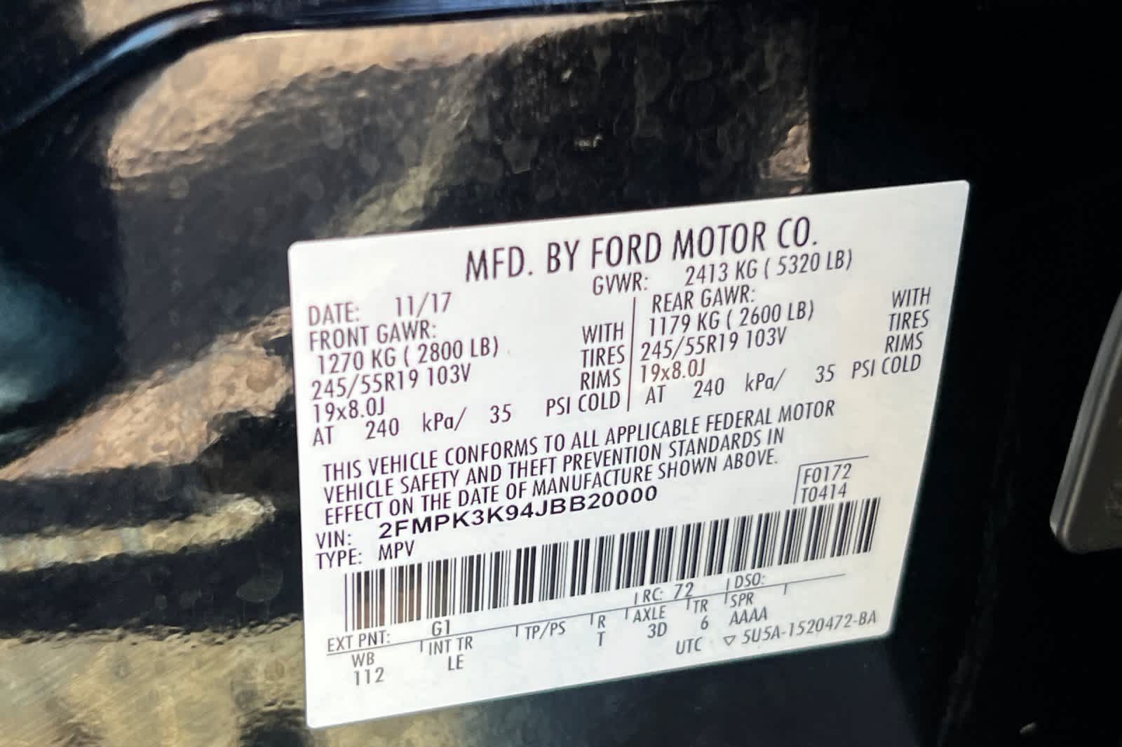 Used 2018 Ford Edge Titanium FWD image 34