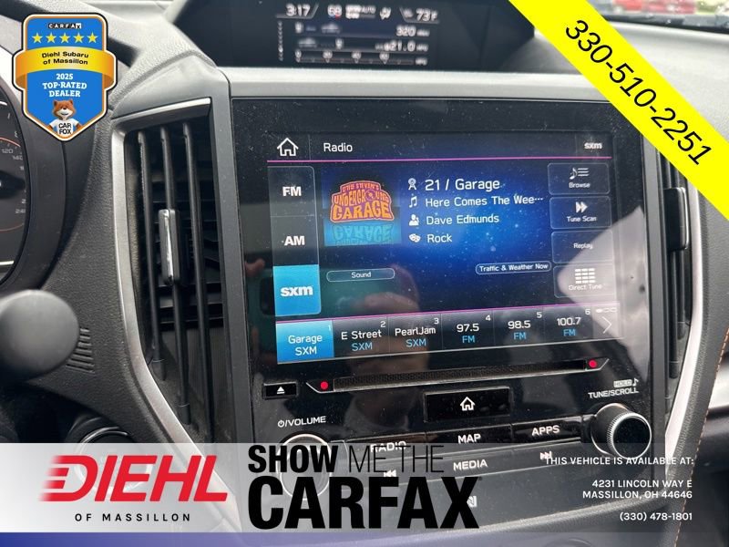 Used 2020 Subaru Crosstrek 2.0i Limited w/ Moonroof Package w/Navigation AWD/4WD image 17