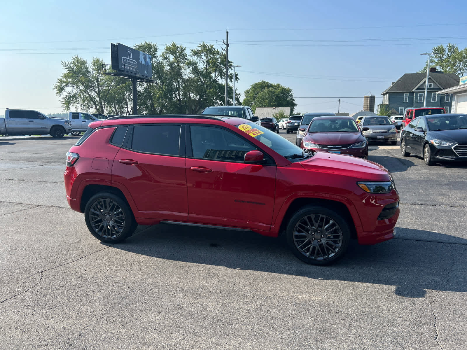 Used 2022 Jeep Compass Limited w/ (RED) Package image 2