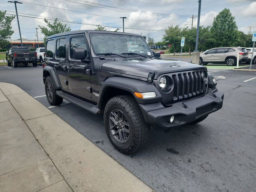 Used 2021 Jeep Wrangler Unlimited Sport w/ Sun And Sound Package AWD/4WD image 2