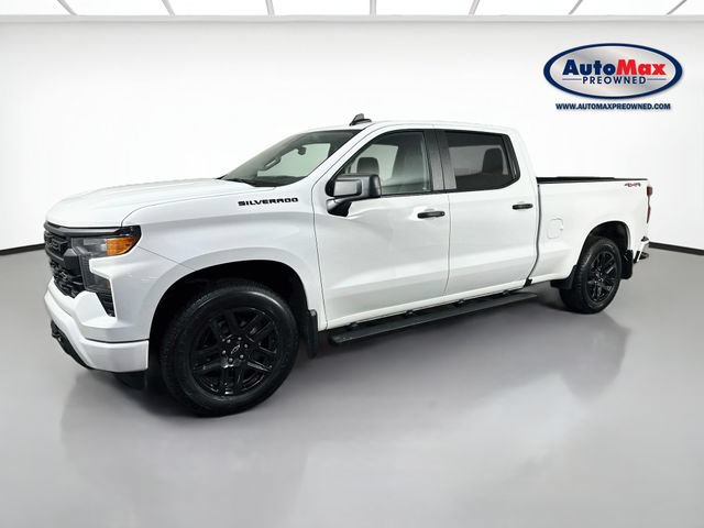 Used 2024 Chevrolet Silverado 1500 Custom w/ LPO, Dark Essentials Package AWD/4WD image 4
