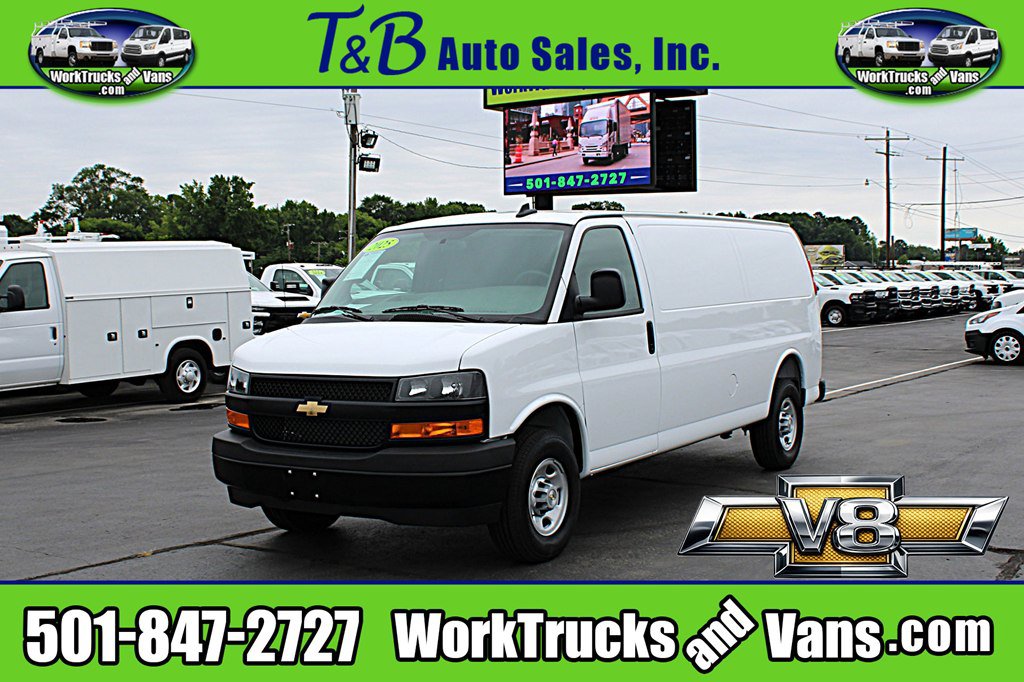 Used 2025 Chevrolet Express 2500 Extended w/ Driver Convenience Package RWD image 1
