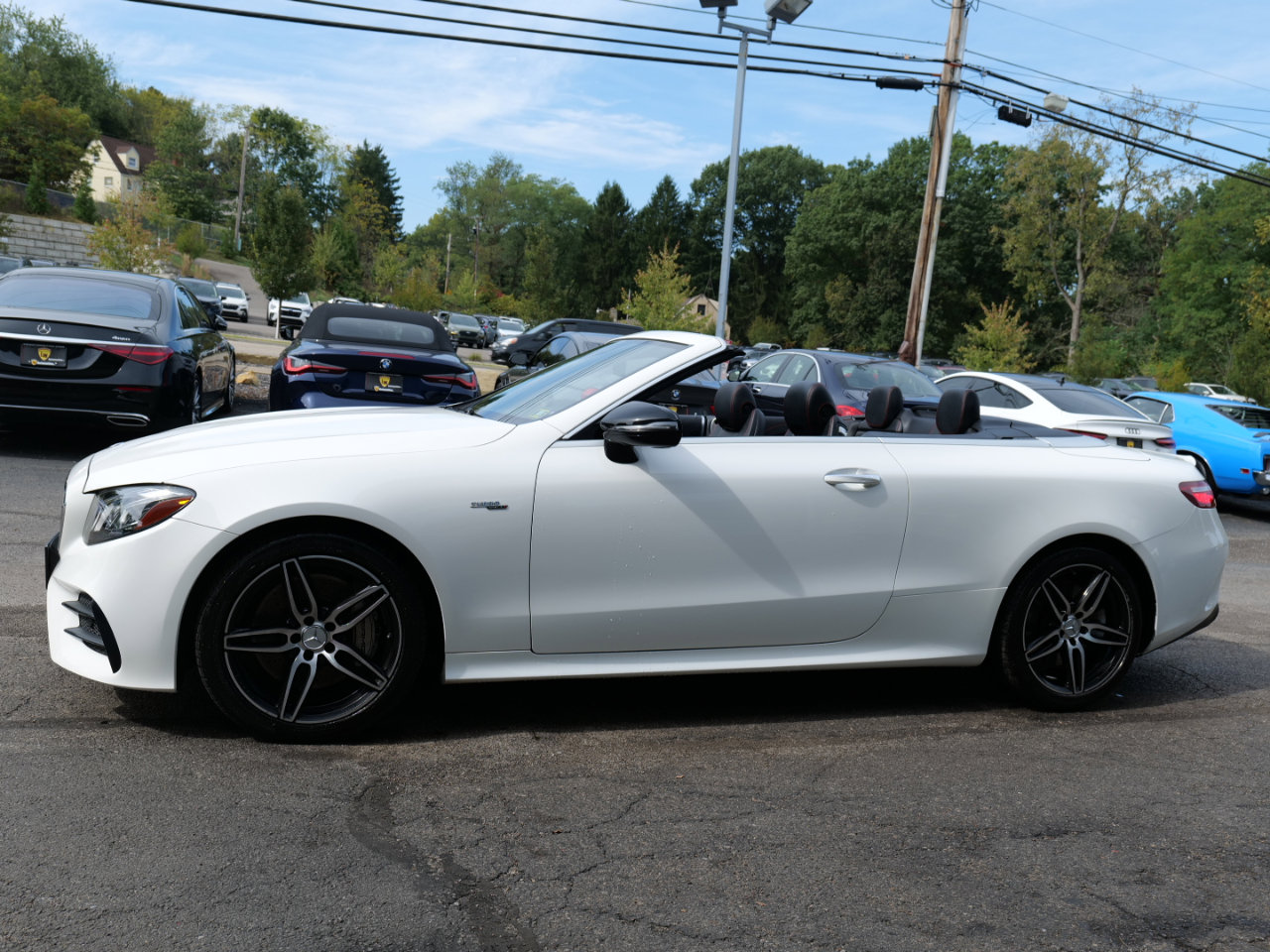 Used 2020 Mercedes-Benz E 53 AMG 4MATIC Cabriolet w/ Driver Assistance Package image 9