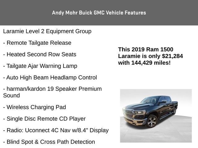 Used 2019 RAM 1500 Laramie image 8