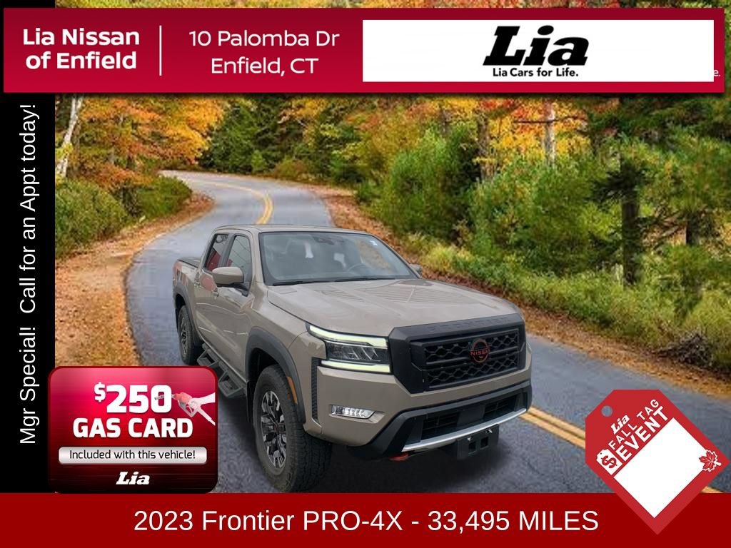 Certified 2023 Nissan Frontier PRO-4X w/ Pro Convenience Package
