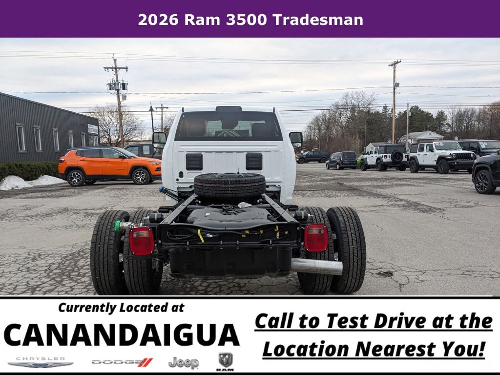 New 2026 RAM 3500 Tradesman w/ Chrome Appearance Group A AWD/4WD image 10