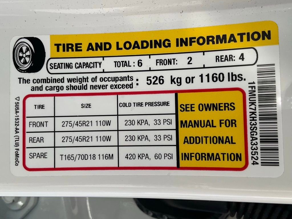 Certified 2025 Ford Explorer ST-Line w/ Premium Package image 60