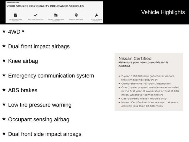 Certified 2025 Nissan Pathfinder Rock Creek AWD/4WD image 9