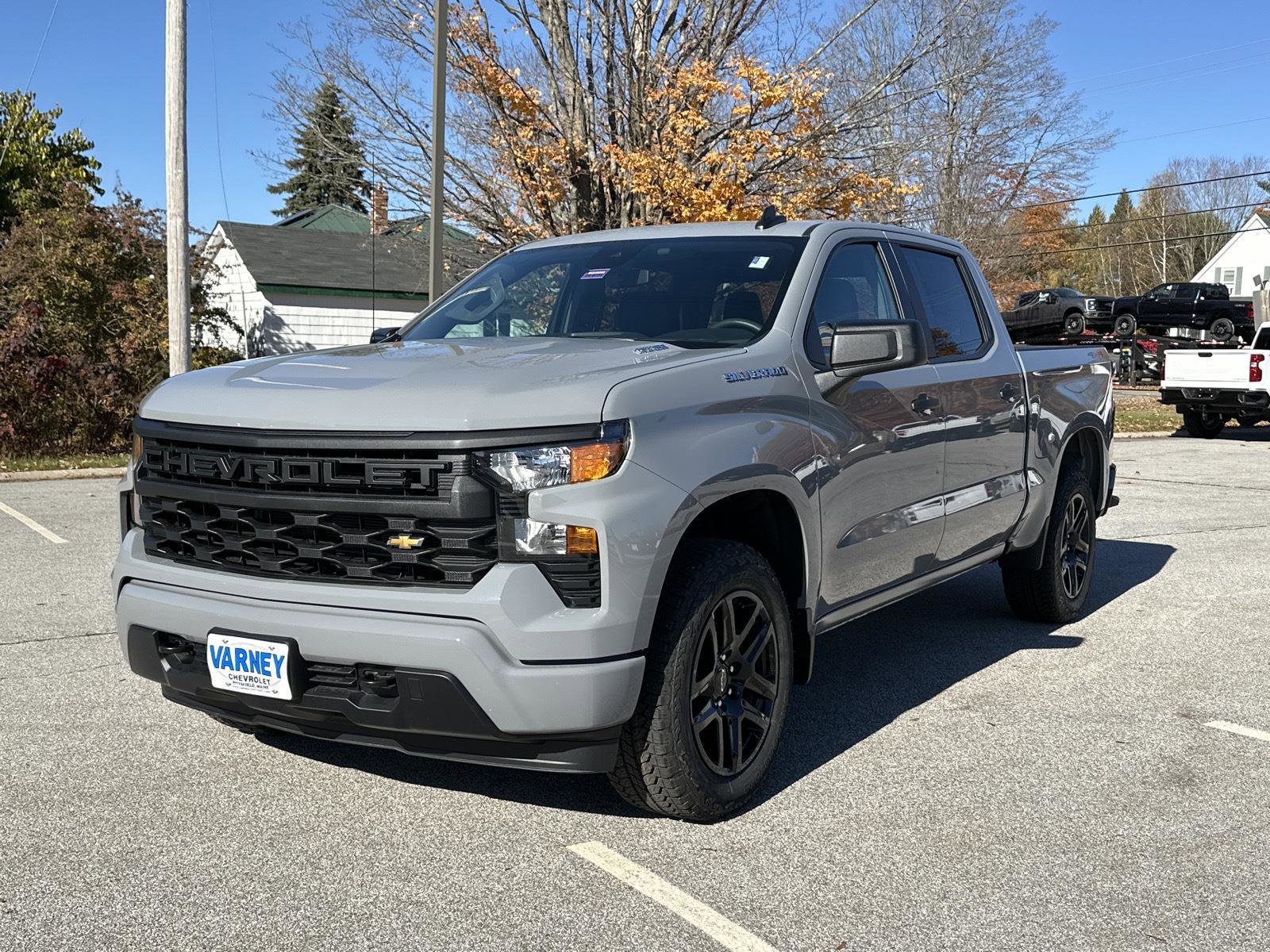 New 2025 Chevrolet Silverado 1500 Custom w/ Turbomax Blackout Package