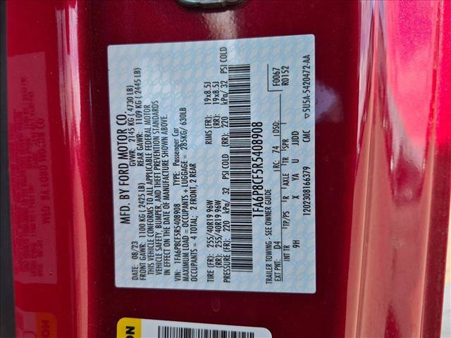 Certified 2024 Ford Mustang GT Premium RWD image 22