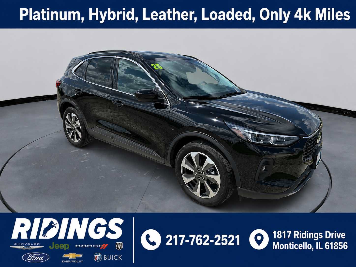 Used 2025 Ford Escape Platinum w/ Premium Technology Package