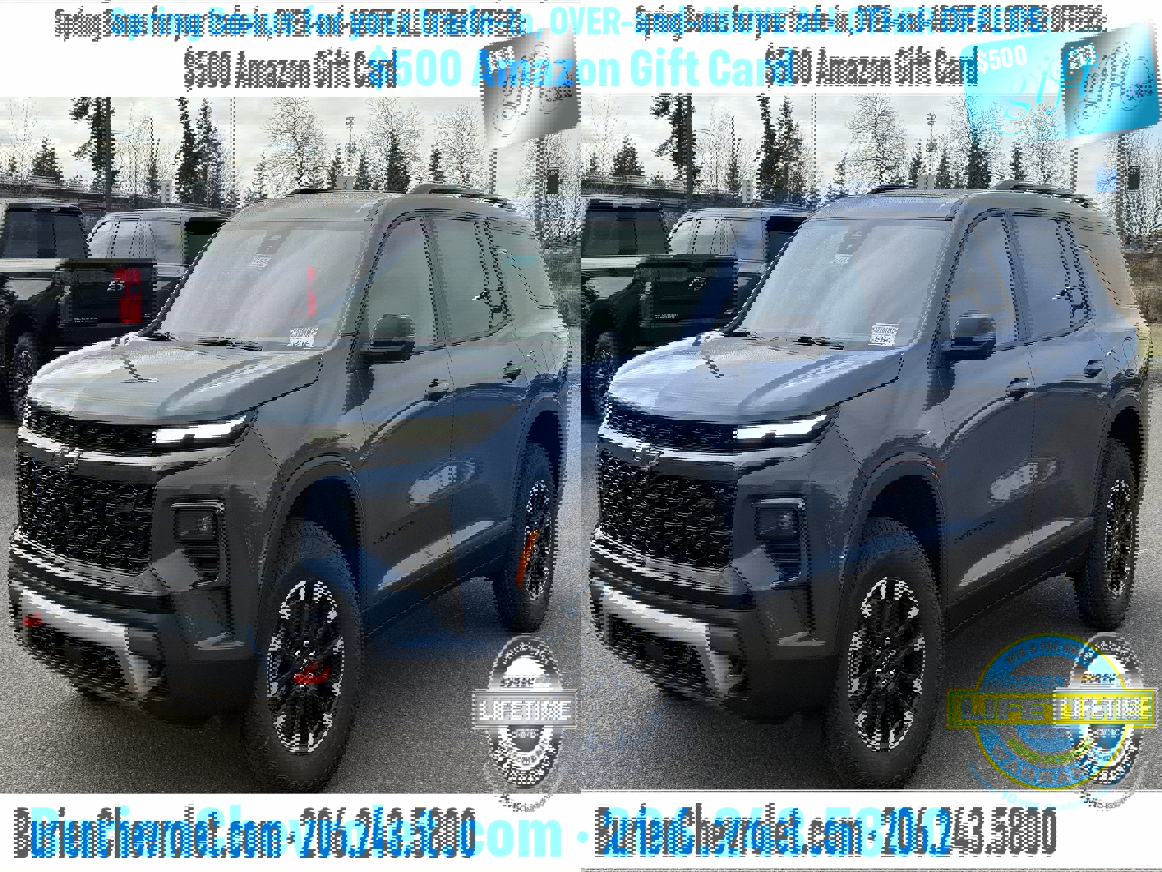 New 2026 Chevrolet Traverse Z71 w/ Driver Confidence Package image 1