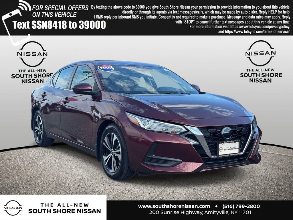 Used 2023 Nissan Sentra SV w/ All-Weather Package