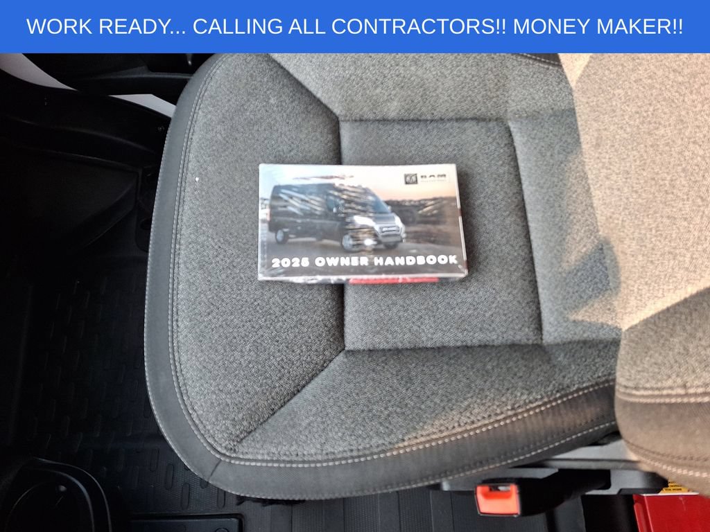 Used 2025 RAM ProMaster 2500 w/ U-Haul Equipment Group FWD image 24