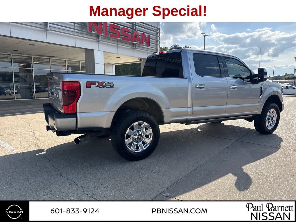 Used 2021 Ford F250 Platinum w/ FX4 Off-Road Package AWD/4WD image 12