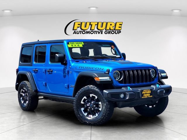 Used 2024 Jeep Wrangler Unlimited Rubicon 4xe AWD/4WD image 1