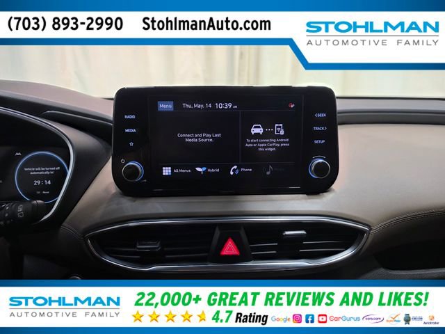 Used 2022 Hyundai Santa Fe Blue AWD/4WD image 18