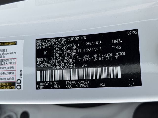 Used 2025 Toyota 4Runner TRD Sport RWD image 39