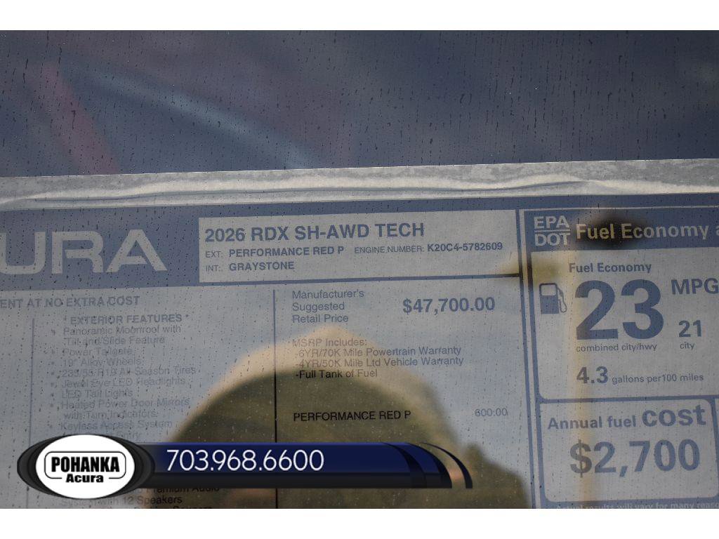 New 2026 Acura RDX w/ Technology Package AWD/4WD image 38