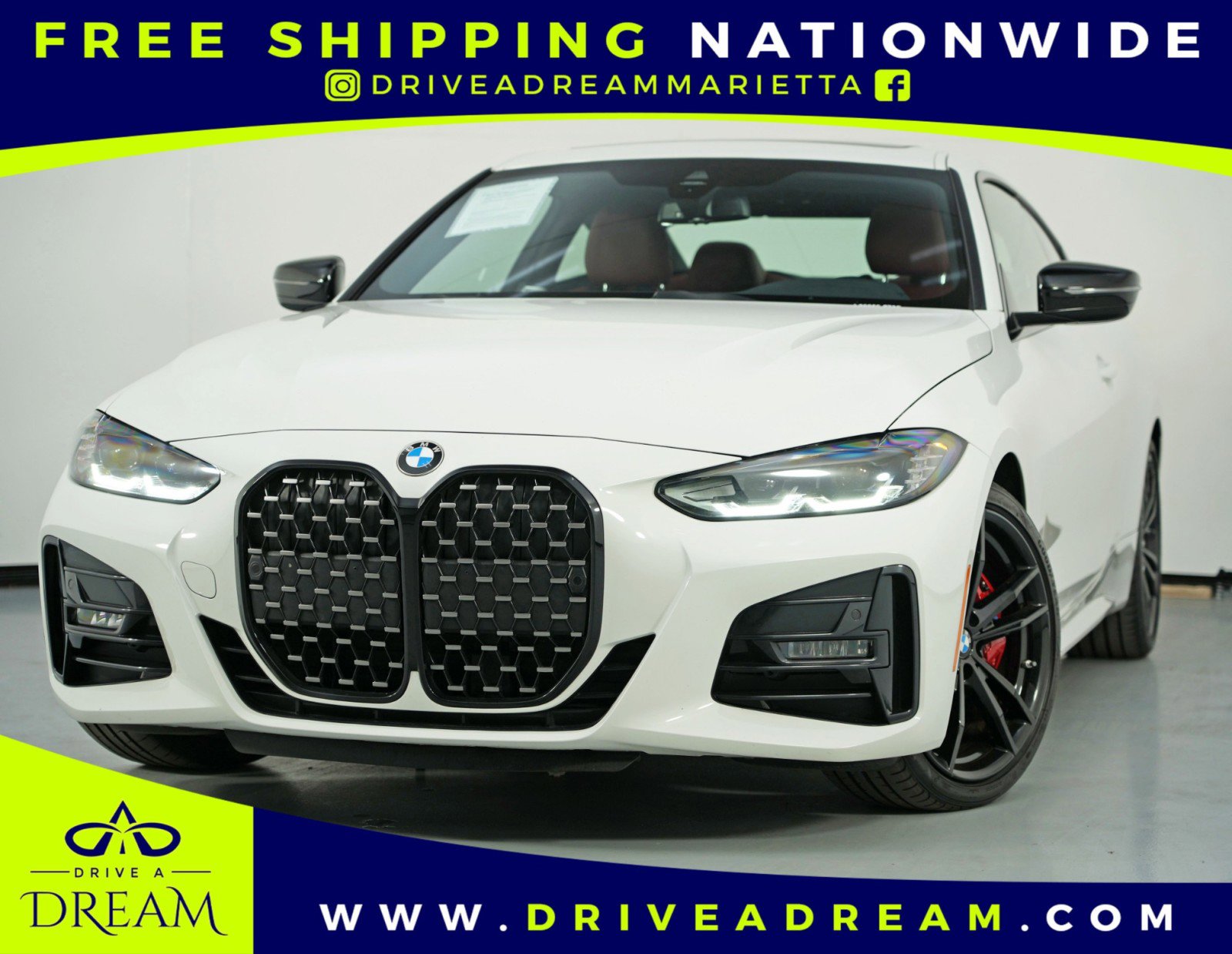 Used 2023 BMW 430i xDrive Coupe w/ M Sport Package AWD/4WD image 1