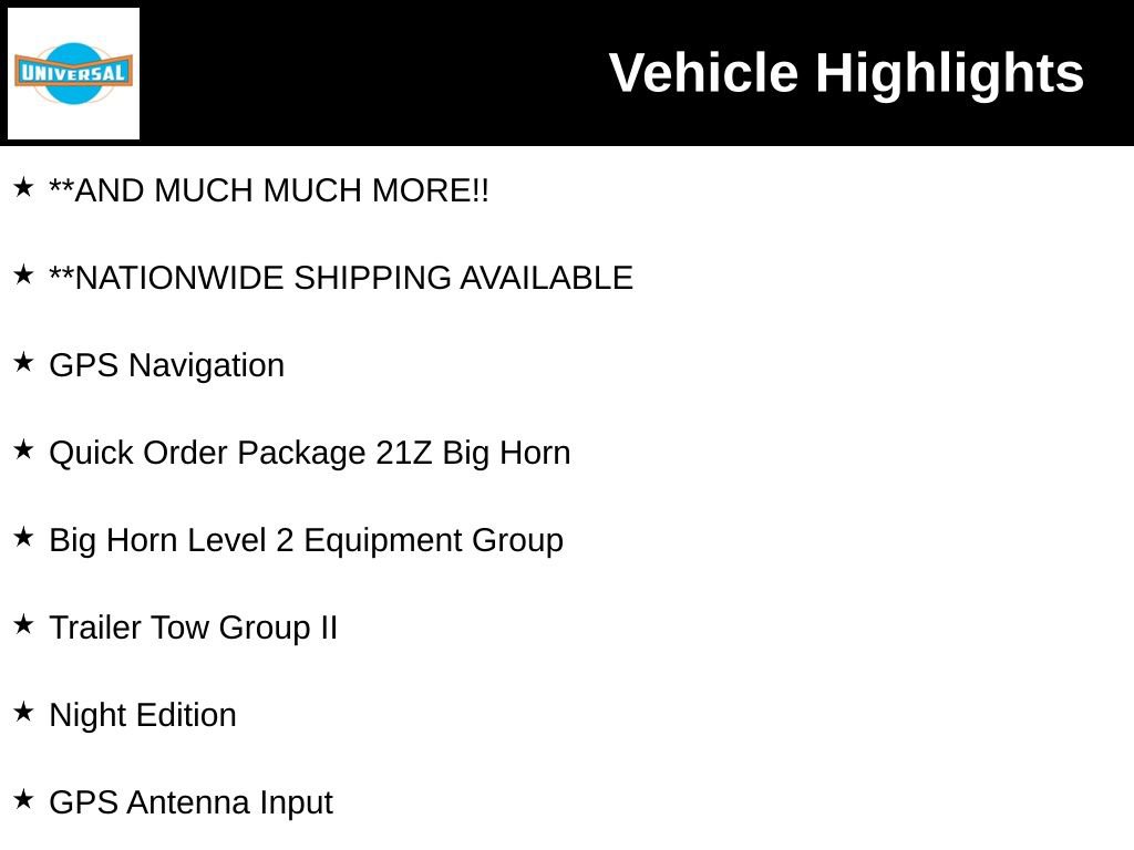 New 2026 RAM 1500 Big Horn AWD/4WD image 9
