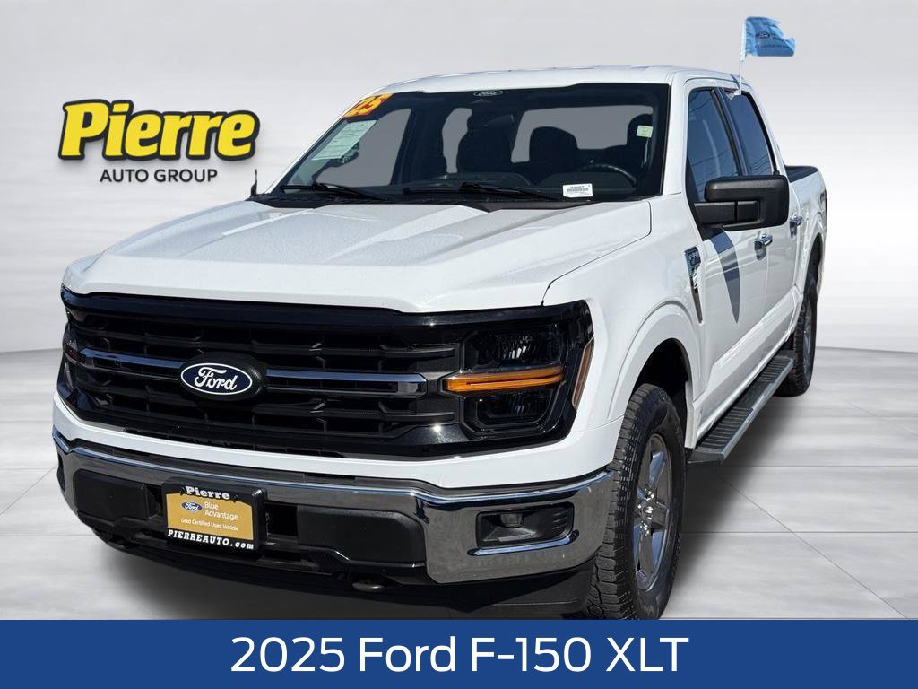 Certified 2025 Ford F150 XLT w/ Equipment Group 301A Standard AWD/4WD 360° Tour