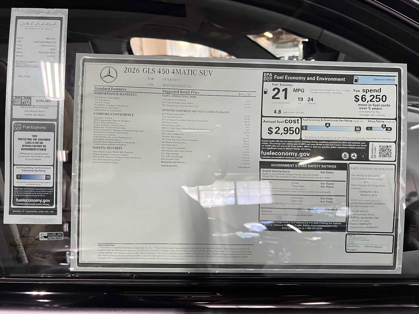 New 2026 Mercedes-Benz GLS 450 4MATIC image 47