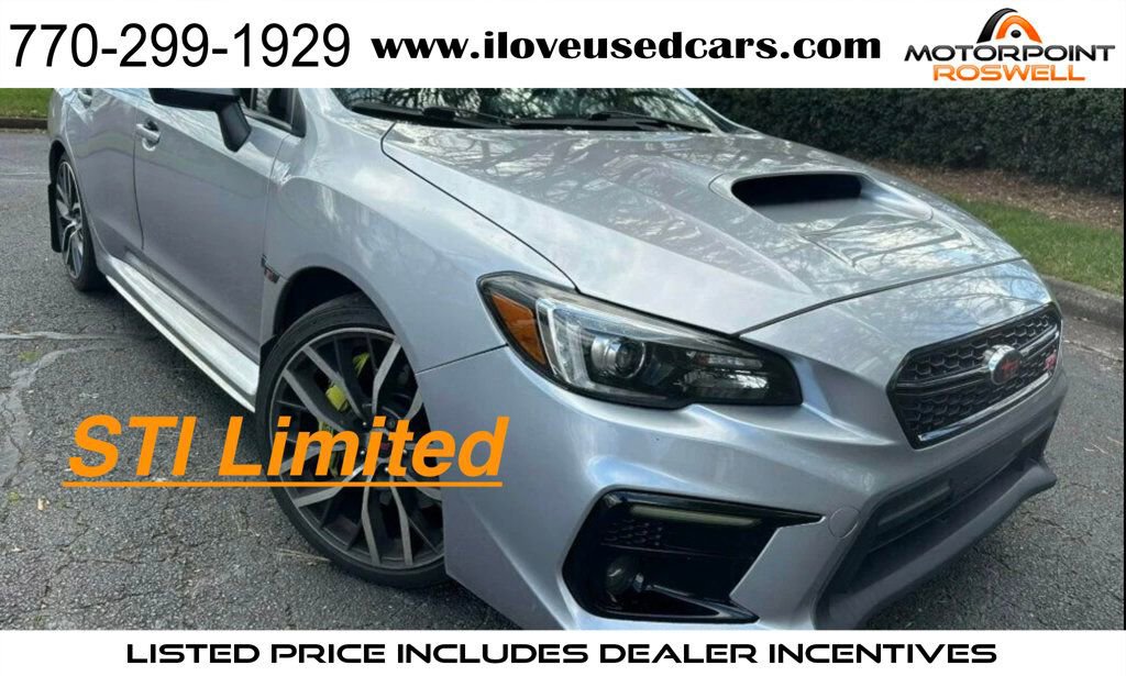 Used 2021 Subaru WRX STI Limited w/ Popular Package #1