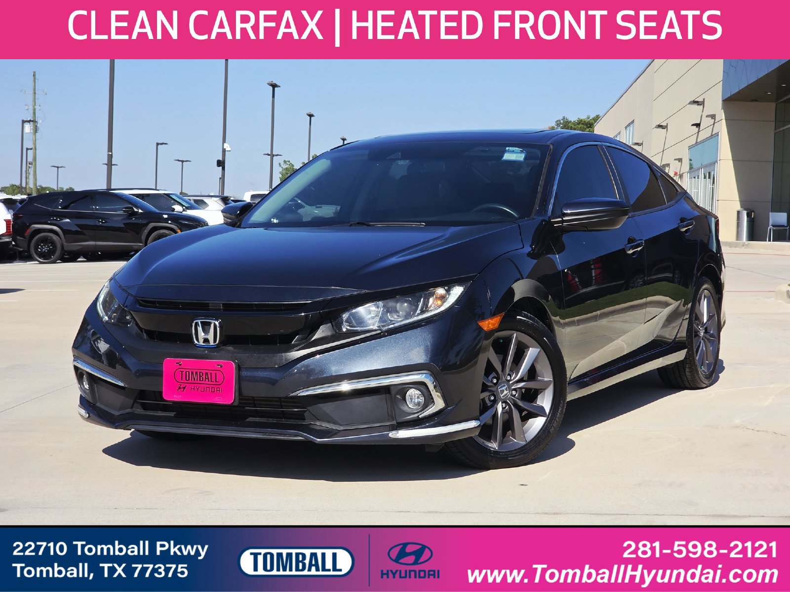 Used 2021 Honda Civic EX image 1
