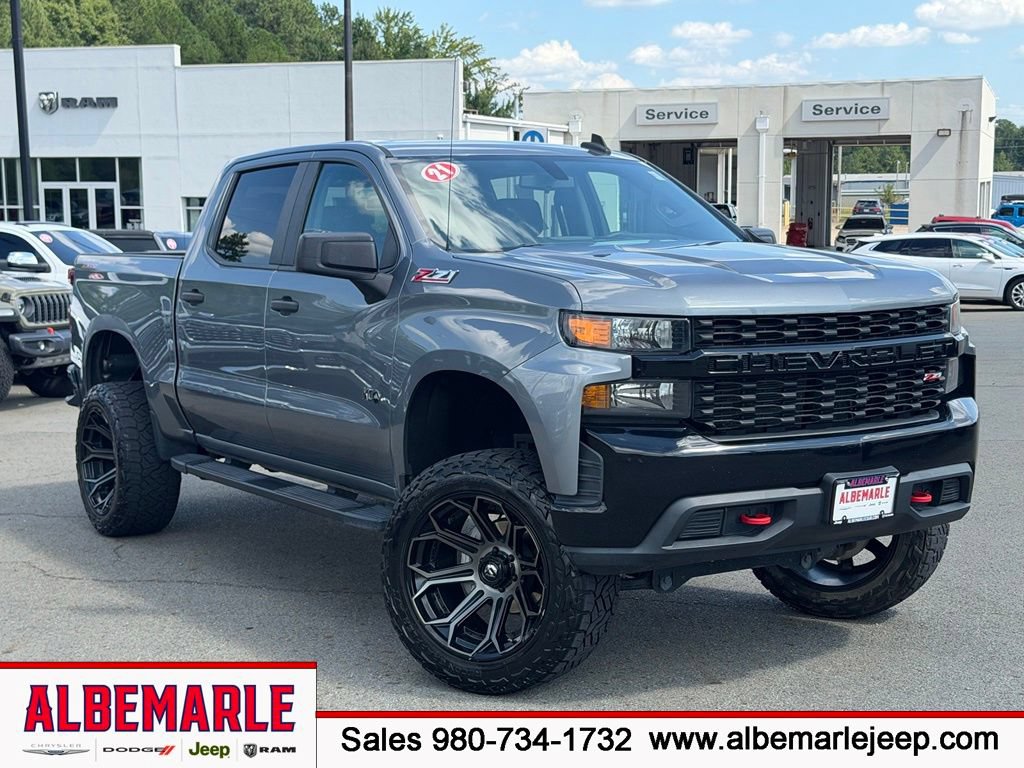 Used 2021 Chevrolet Silverado 1500 Custom Trail Boss AWD/4WD image 1