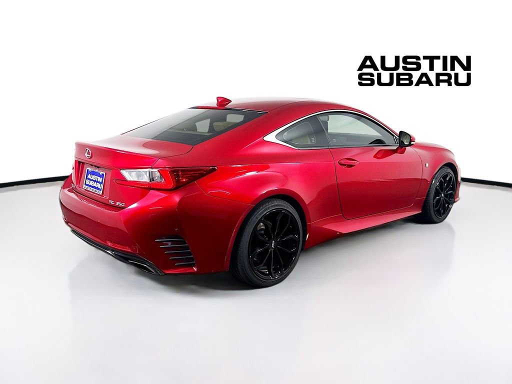Used 2015 Lexus RC 350 w/ F Sport w/Summer Tires RWD image 7