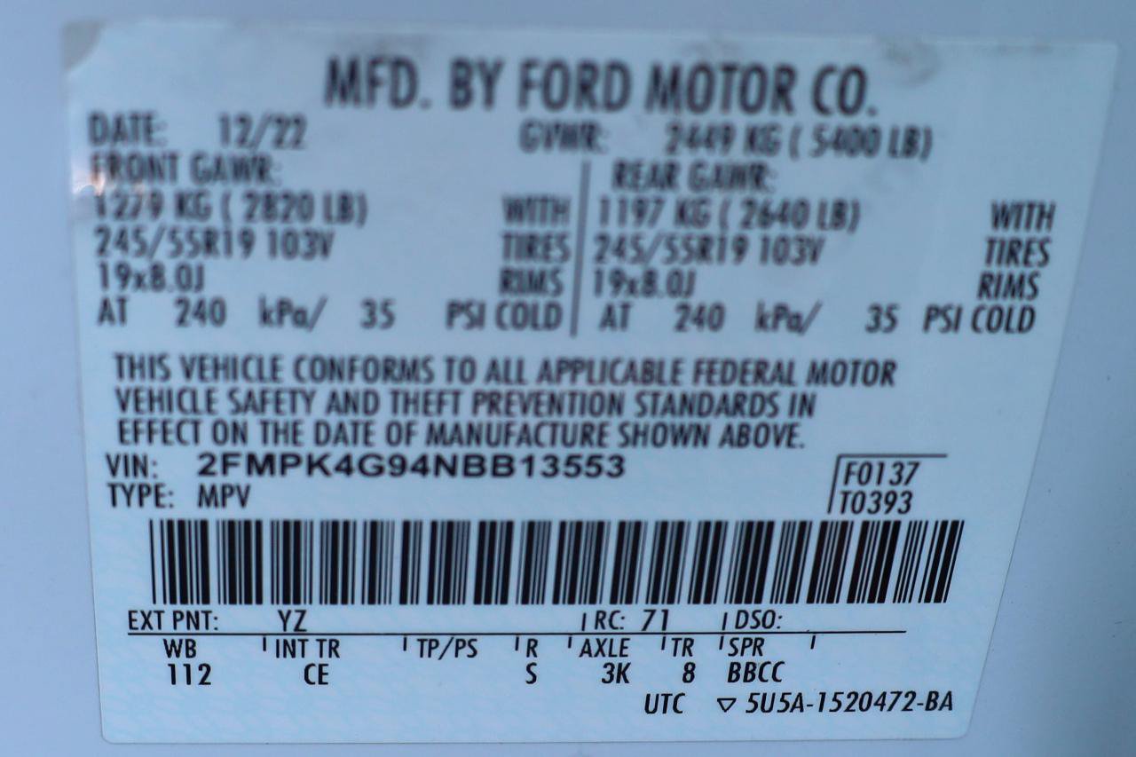 Used 2022 Ford Edge SE w/ Black Appearance Package AWD/4WD image 16
