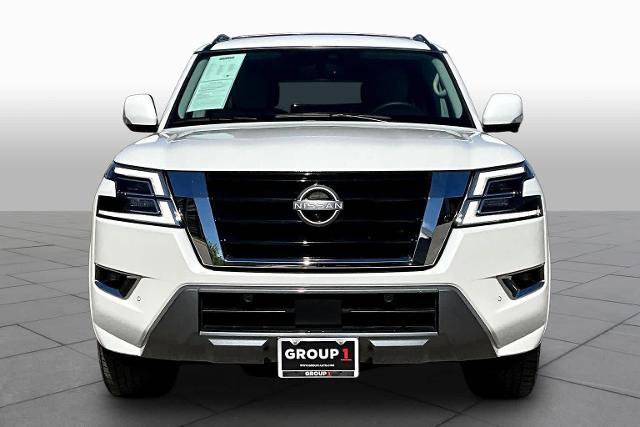 Certified 2023 Nissan Armada SL w/ Captain's Chairs Package RWD image 4