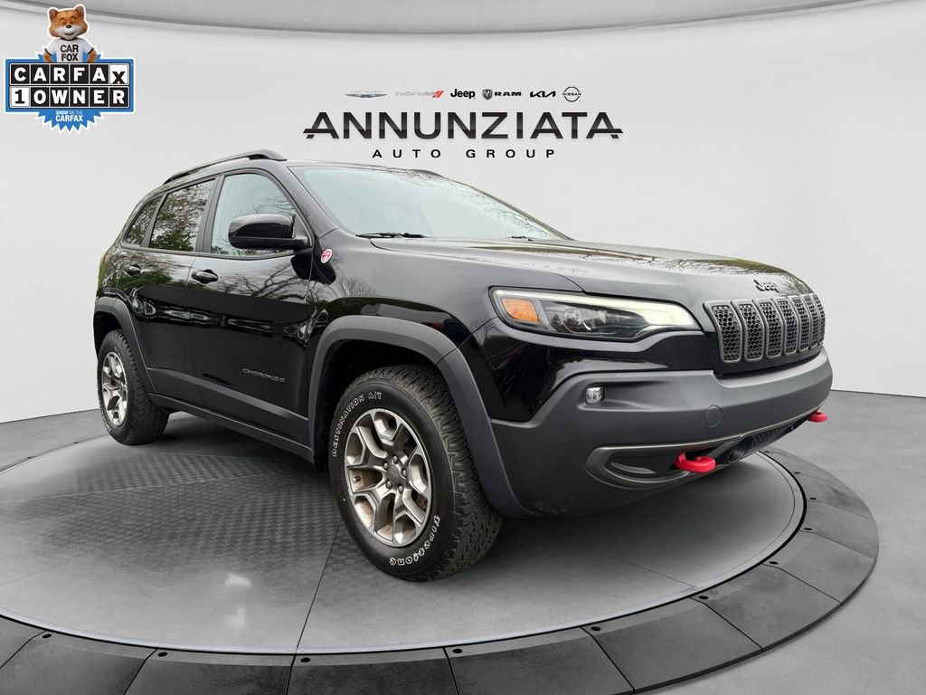 Used 2022 Jeep Cherokee Trailhawk w/ Comfort/Convenience Group AWD/4WD image 7