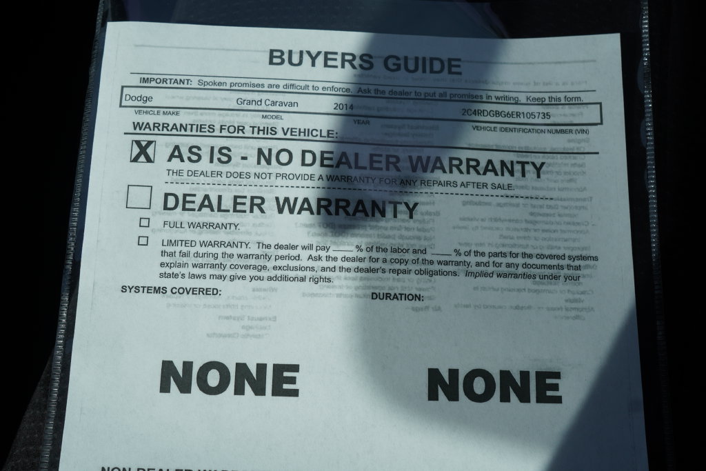Used 2014 Dodge Grand Caravan SE w/ Quick Order Package 29E SE FWD image 26