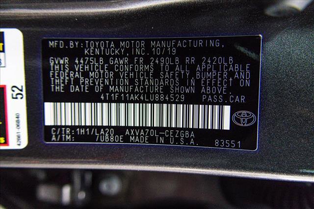 Used 2020 Toyota Camry XLE image 27