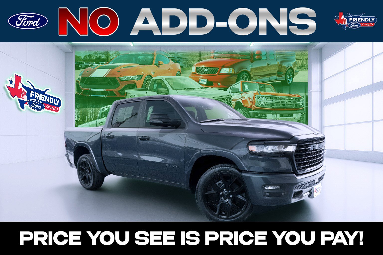 Used 2026 RAM 1500 Laramie w/ Night Edition AWD/4WD image 1
