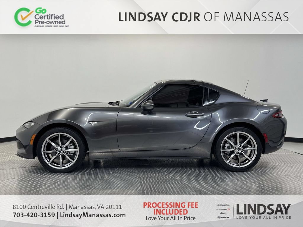 Used 2022 MAZDA MX-5 Miata RF Grand Touring w/ Weather Package RWD image 5