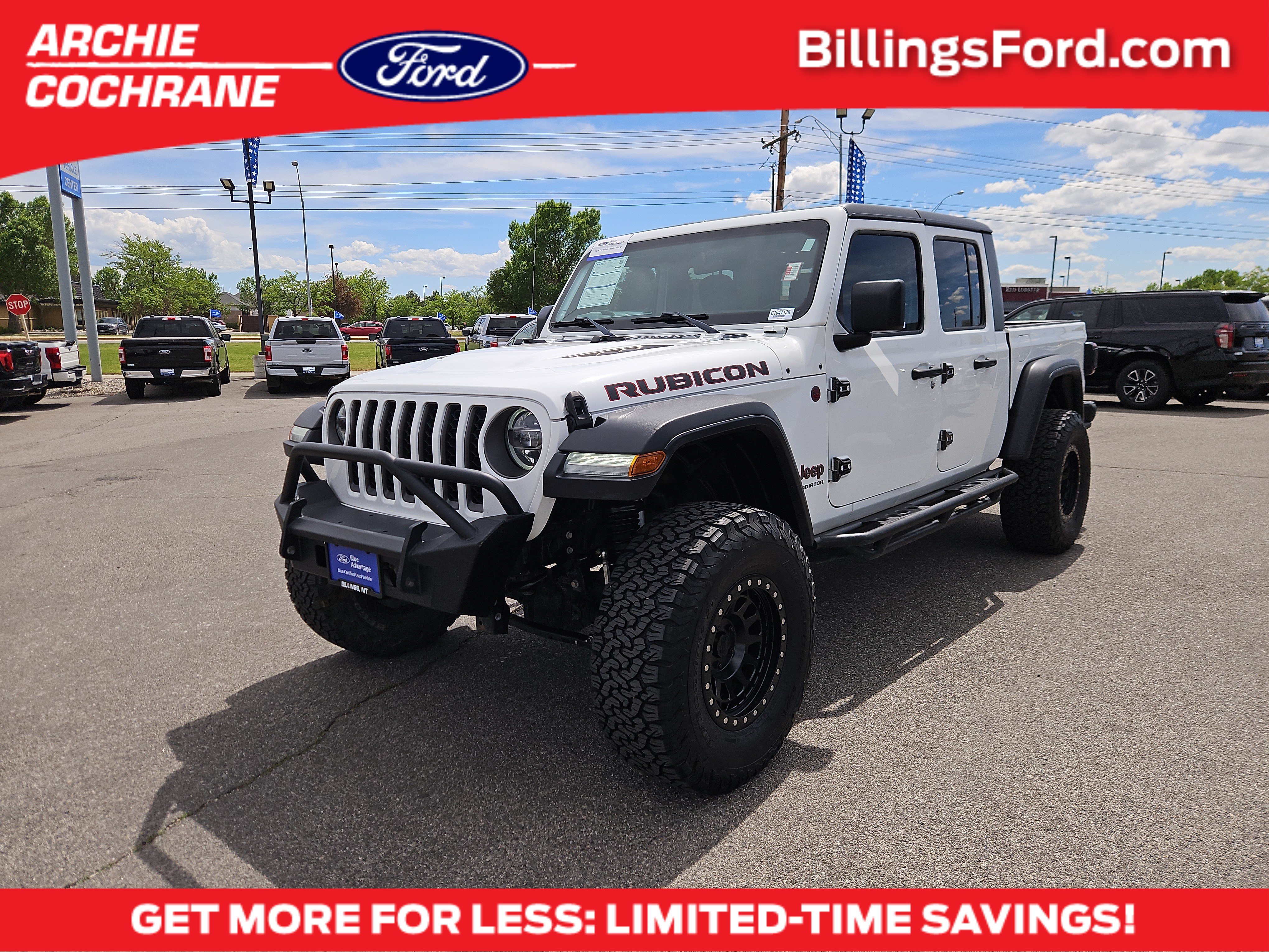 Used 2020 Jeep Gladiator Rubicon w/ LED Lighting Group AWD/4WD image 1