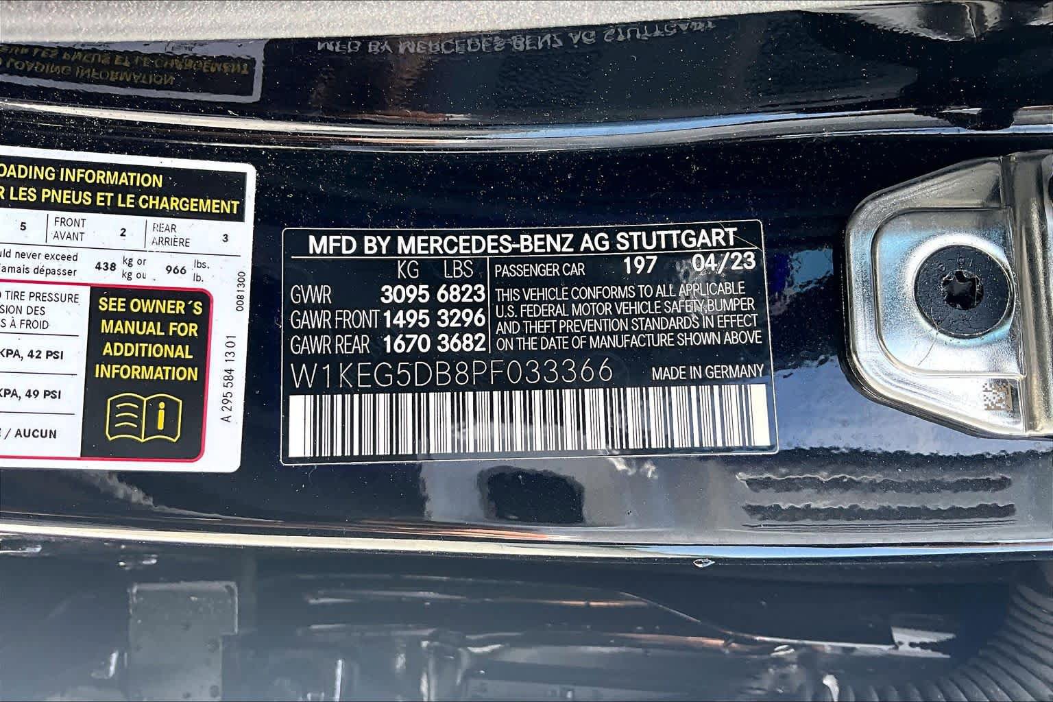 Used 2023 Mercedes-Benz EQE AMG 4MATIC Sedan image 31