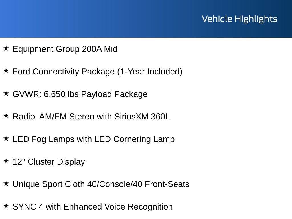 New 2026 Ford F150 STX w/ Equipment Group 200A AWD/4WD image 3
