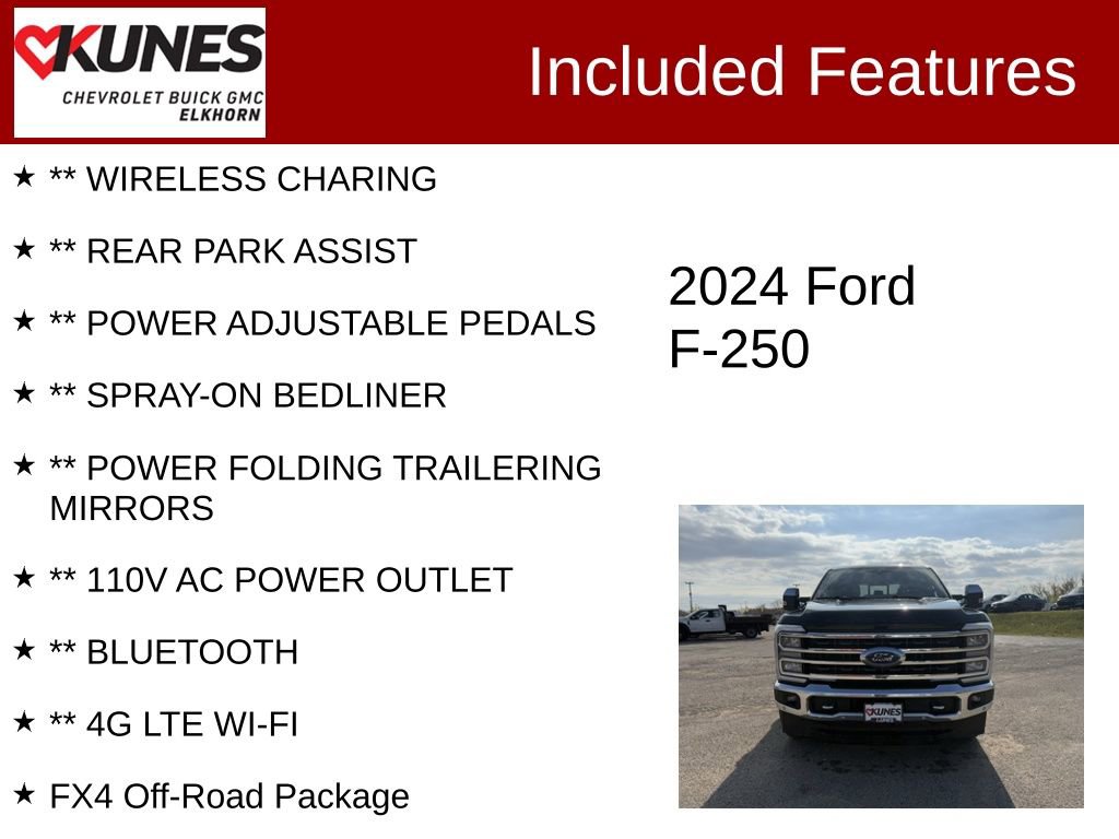 Used 2024 Ford F250 King Ranch w/ Chrome Package image 3